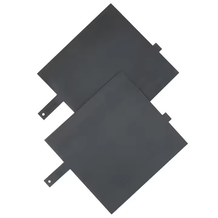 Titanium anode plates for electroplating nonferrous metals